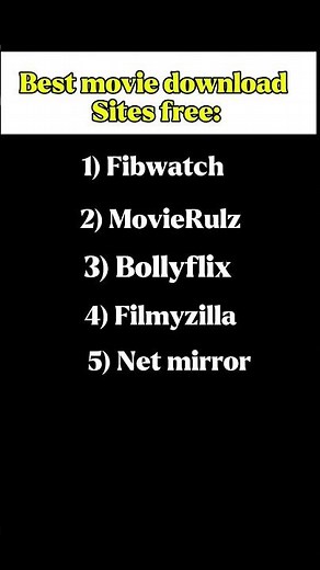 Free Movie downloading Sites #movies