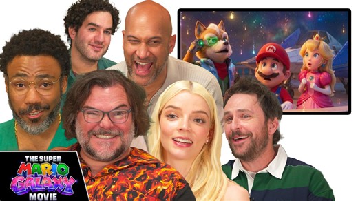 Super Mario Galaxy cast finds out which Mario characters they really are
