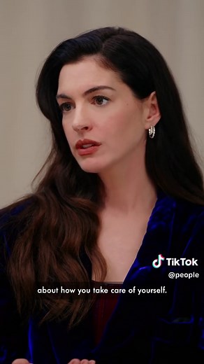 #AnneHathaway is embracing aging on her own terms and not getting swept up in the noise along the way. #WorldsMostBeautiful