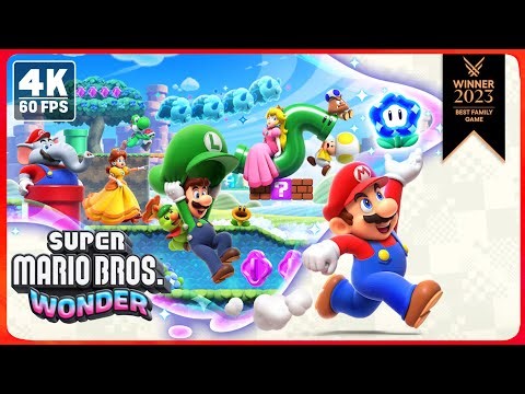 Super Mario Bros. Wonder (FULL GAME) No Commentary, No Deaths, No Loadings