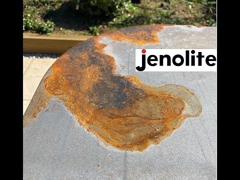 How To Remove Rust From A BBQ Plate - Jenolite Thick Liquid Rust Remover
