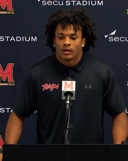 Jalen Huskey talking about the standard of being a DB at the University of Maryland. | Maryland Football