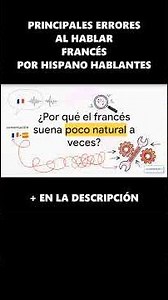 Main MISTAKES When Speaking FRENCH by SPANISH SPEAKERS