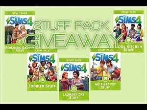 THE SIMS 4 : 5K STUFF PACK GIVEAWAY | THE COMPETITION HAS ENDED