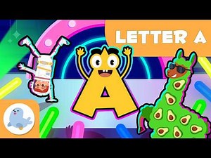 Letter A 🚀🎵 The New ABCs from Smile and Learn