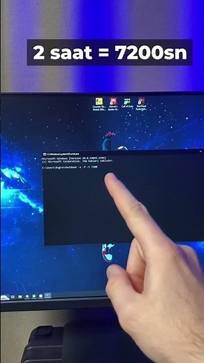 Automatically turn off the computer 💻. #shorts
