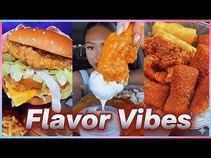 ASMR EATING 🍔 wingstop, Big mac, tacobell, Buldak ramen Carbonara, korean corndogs 🥰 and more!