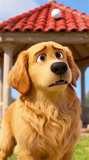 Baby Punch helps the dog get his ball back! #shorts #babypunch #animasi