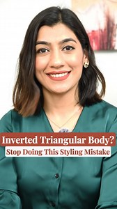 What to wear if you have inverted triangle body shape⁉️ The idea is to narrow down the width of upper part and bring some volume on lower part of the body to balance out the overall look.Hence avoid boxy tee on top with skinny jeans instead go for shirts with straight or wide leg jeans. #personalstylistindia #styleguideforwomen #styletipsforwomen #imageconsultantindia #imageconsultants #broadshoulderstylinghack #appleshapebody #invertedtrianglebody #makeyourlookbalanced #personalshopperindia #st