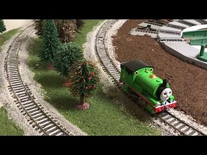 Thomas the Tank Engine HO Scale Train Layout Scenery Update