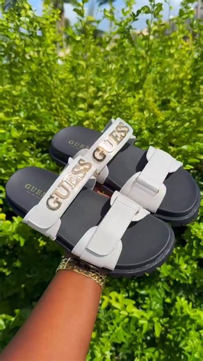 Uniek Styles on Instagram: "Guess Sandals Customer Order 🛍️"