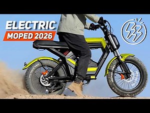 Top 10 New Electric Mopeds with Pedals for 2026-2027 (Review w/ Prices)
