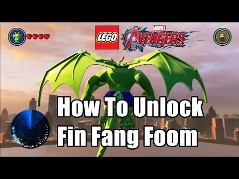 How To Unlock Fin Fang Foom LEGO Marvel's Avengers HD