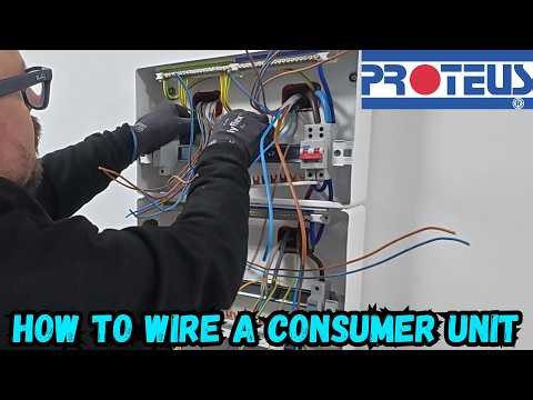 Apparently its easy to wire a consumer unit ???