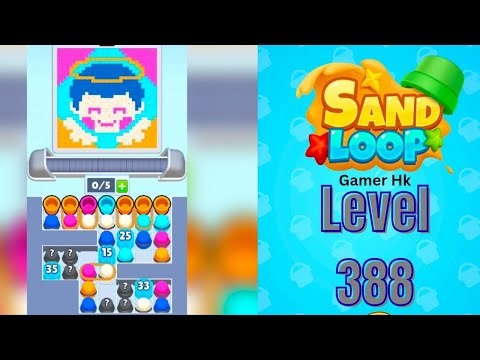 Sand loop level 388 Hard level Walkthrough Solution