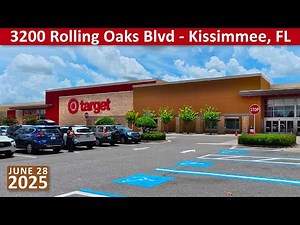 Target in Kissimmee Florida at 3200 Rolling Oaks Blvd - Shopping Department Store 2370