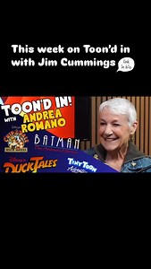 This week on Toon’d in with Jim Cummings Andrea Romano! Easily one of the Biggest Casting Director’s, Voice Director of your child hood #jimcummings #andrearomano | Jim J Cummings