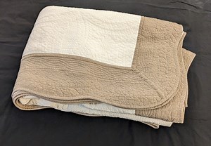 Neutral Matelasse Quilt - Etsy