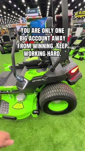 One account, one person can change your life. Just keep hustling and doing the right thing. #lawncare #lawn #mower