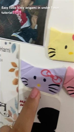 Easy hello kitty tutorial,takes less than a min 🎀🪐