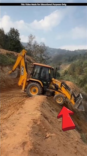 Why did the JCB driver not listen to anyone?