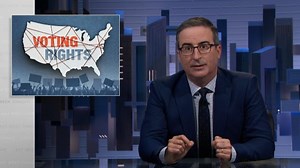 John Oliver takes a disturbing deep dive into U.S. voter suppression