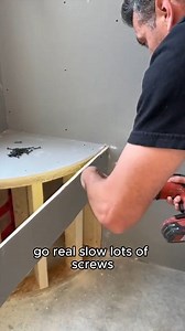 How to bend drywall like a pro 🤣 #plasteringlife #plasterers #plastering | tape slayer reviews