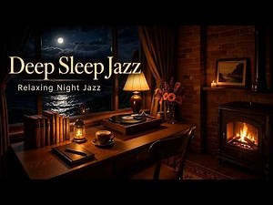 Night Jazz for Deep Sleep 🌙 Soothing Piano & Relaxing Jazz Music for Stress Relief