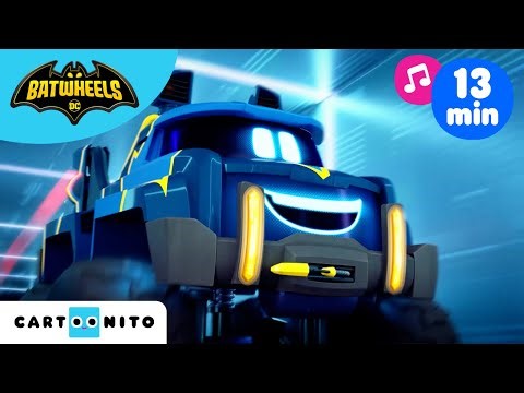 Buff, Batman's Monster Truck | Batwheels Compilation | | Cartoonito | Songs for Kids | Cartoons