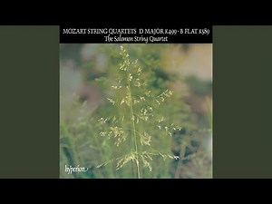 Mozart: String Quartet No. 22 in B-Flat Major, K. 589 "Prussian No. 2": I. Allegro