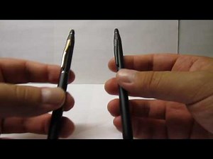 2016 Cross Click vs. previous Cross Click model ballpoint pen Review