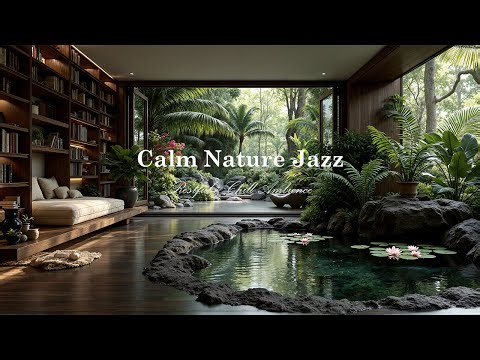 Calm Nature Ambience with Quiet Jazz Atmosphere | Instrumental Jazz Music for Restful and Chill Out