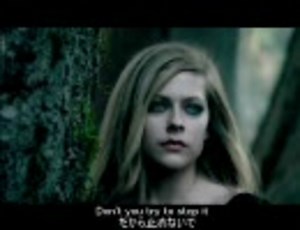 (日本語字幕･歌詞付) (1Mbps) 【PV】 Avril Lavigne - Alice