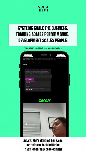 This is what happens when you build the complete system.These aren't my clients—they're my clients' employees. The salespeople who went through our complete system transformation. The result? Massive revenue growth. Higher retention. Consistent performance. Because here's the truth: You can't develop a team without the infrastructure to support them. That's why we build all three: Systems Optimization → Creates the foundation your team can actually build on Training → Gets them performing at a h