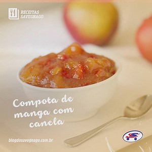 17K views · 48 reactions | ➡️ Preparamos uma receita mais do que especial de compota. No Blog do Savegnago, confira o passo a passo e surpreenda a família com essa delícia! Acesse em https://goo.gl/tw56v1 e passe no Savegnago para adquirir os ingredientes. #Doce #Compota #CompotaDeManga #Receita #Canela | SAVEGNAGO SUPERMERCADOS | Facebook