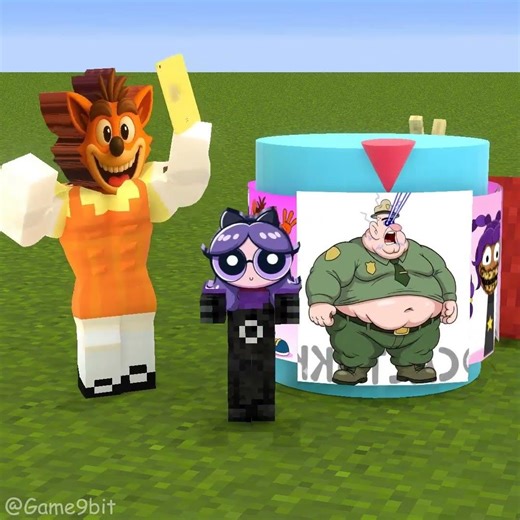 Help Old Sprunki Ribbit in Crash Bandicoot’s transformation challenge!