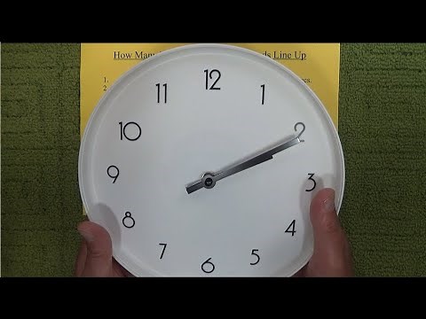 How Many Times Do a Clock's Hands Overlap in a 24 Hour Day - Puzzle Tutorial - UPDATED ANSWER
