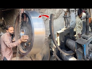 Ingenious Extreme Production of Huge Industrial Gear with Limited Tools | Largest Industrial Gear