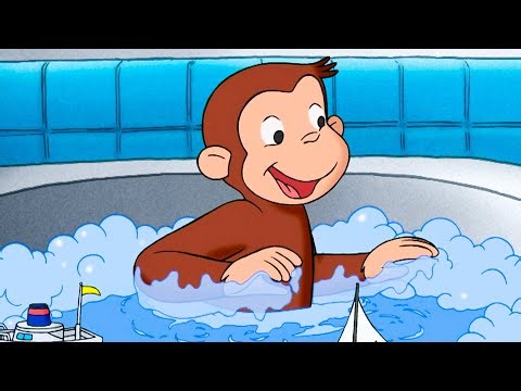 Bath Time George! 🛁 | Curious George | Adventure & Play