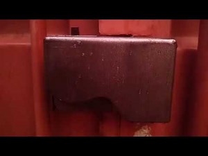 Shipping Container Security Box / Padlock