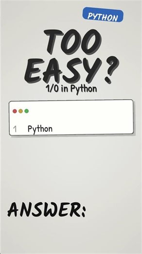Python Division by Zero