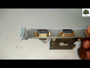 Serial port Card Extend in Desktop | Seriel Port PCIE1x Slot