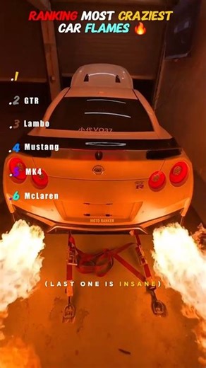 Ranking Most Craziest car flames 🔥‼️ever #car #shorts #sound #ranking