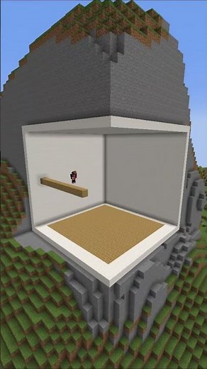 Epic Minecraft MOUNTAIN 🏔️ House Tutorial! #shorts