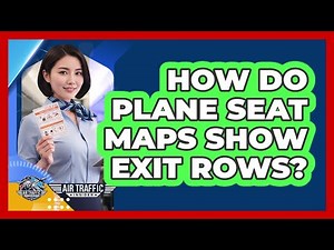 How Do Plane Seat Maps Show Exit Rows?