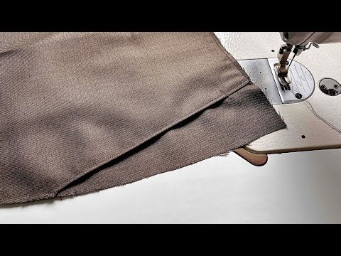 ✅🌸Perfect Pant Cross Pocket stitching | Pant Pocket Cutting and Stitching