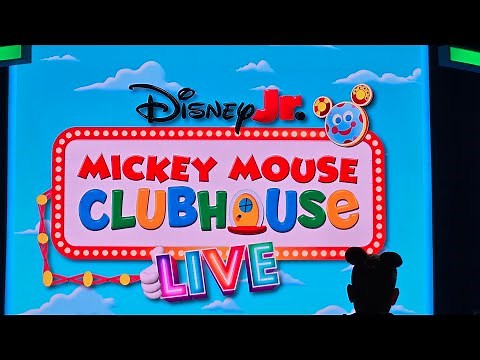 Disney Junior: Mickey Mouse Clubhouse Live. At California Adventures May 17, 2025 - Filmed in 8k