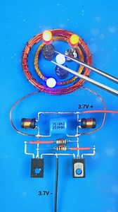 wireless power transfer project #diy #circuit #wireless #powerTransfer | Electric 2.0