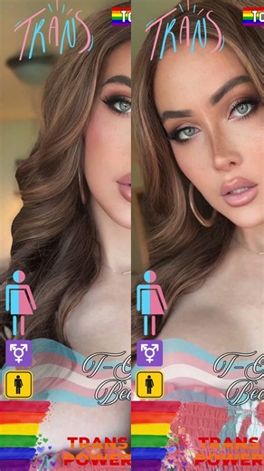 Torii Nichole – Empowered Trans Beauty & Confidence Queen 👑🏳️‍⚧️ - #transgender #viral #shorts