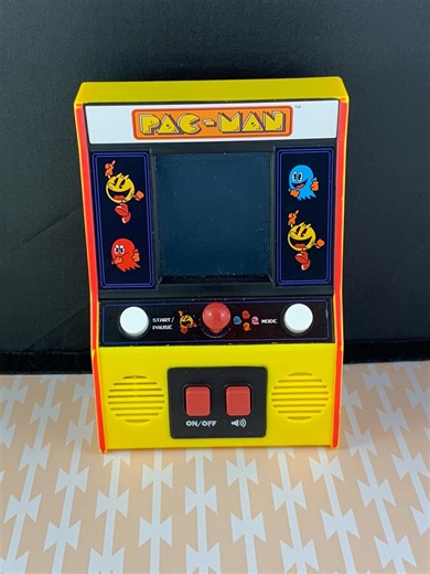 Pac-man Hand Held Mini Arcade Style Video Game Bandai Namco Retro - Tested and Working - Etsy